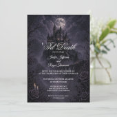Haunted Castle Gothic wedding invitation 招待状 (スタンド正面)