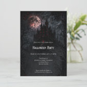 Haunted Castle Halloween Party invitation 招待状 (スタンド正面)