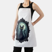 Haunted Cat Mirror エプロン (インサイチュ)