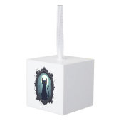 Haunted Cat Mirror キューブオーナメント (裏面アングル)