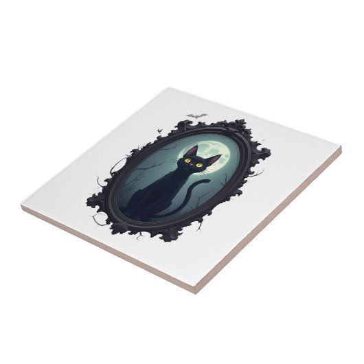 Haunted Cat Mirror タイル (側面)