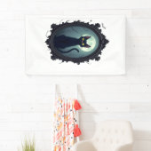 Haunted Cat Mirror 横断幕 (インサイチュ)