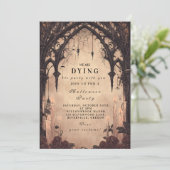 Haunted Cathedral Gothic Halloween 招待状 (スタンド正面)