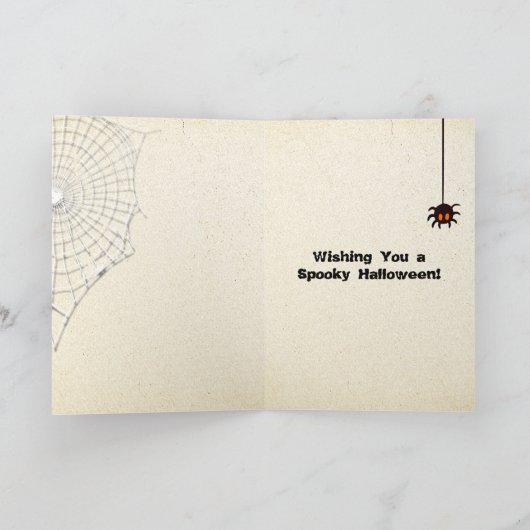 Haunted Doll and Halloween Pumpkin カード (内部)