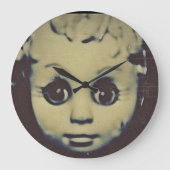haunted doll gifts large clock ラージ壁時計 (正面)