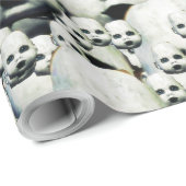 Haunted doll head art wrapping paper ラッピングペーパー (ロールコーナー)