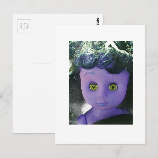 Haunted dolly Anna ポストカード (正面/裏面)