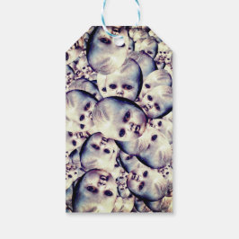 Haunted dolly wrapping paper ギフトタグ