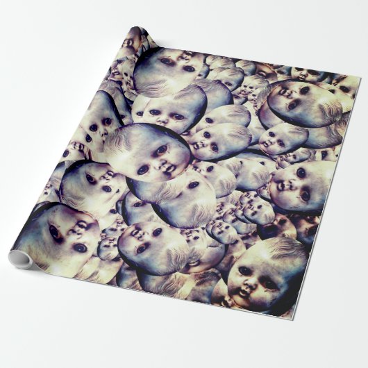 Haunted dolly wrapping paper ラッピングペーパー (アンロールド)