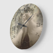 Haunted Elegance Wall Clock ラージ壁時計 (傾斜)