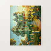 Haunted Estate "Raven's Roost" Creepy Dusk ジグソーパズル (縦)