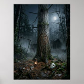 Haunted Forest Camp Midnight ポスター (正面)