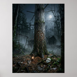 Haunted Forest Camp Midnight ポスター