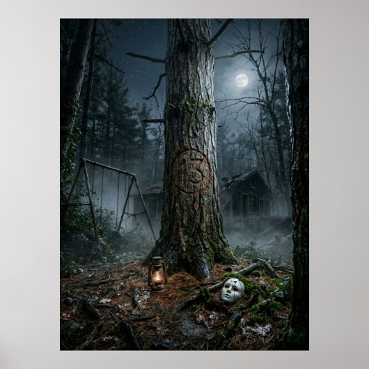 Haunted Forest Camp Midnight ポスター (正面)