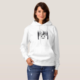 Haunted Forest Ghost Silhouette Women’s Hoodie | M パーカ