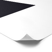 Haunted Forest Ghost Sticker – Dark & Spooky Silho ポスター (角)