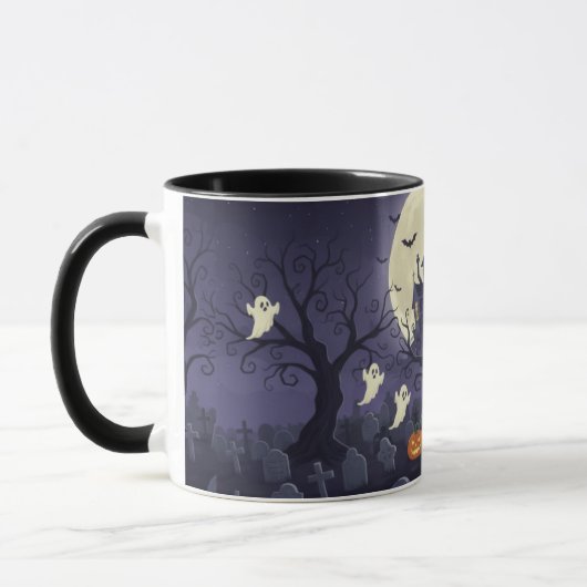 Haunted Graveyard Mug マグカップ (左)