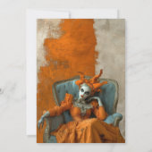  Haunted Halloween Costume Party 招待状 (裏面)