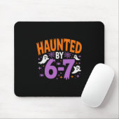 Haunted Halloween Skeleton Haunted Six Seven Numbe マウスパッド (マウス)