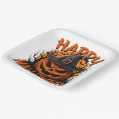 Haunted Harvest Shadows ペーパープレート (傾斜あり)