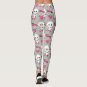 Haunted Heart: Voodoo Doll & Hearts Leggings レギンス (裏面)