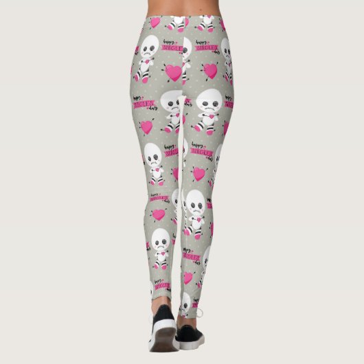 Haunted Heart: Voodoo Doll & Hearts Leggings レギンス (裏面)