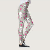Haunted Heart: Voodoo Doll & Hearts Leggings レギンス (右)
