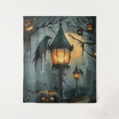 Haunted Hollow – Halloween Night タペストリー (正面)