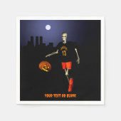 Haunted Hoops スタンダードカクテルナプキン (正面)