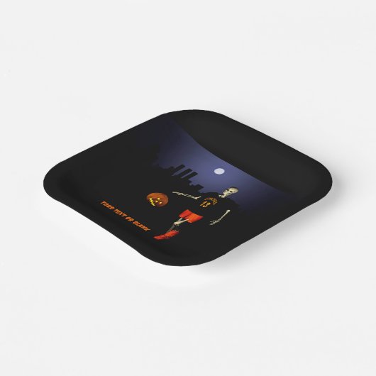 Haunted Hoops ペーパープレート (傾斜あり)