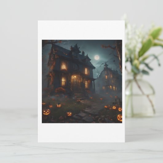 haunted house 招待状 (スタンド正面)