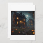 haunted house 招待状 (正面/裏面)