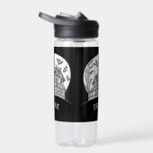 Haunted House and Bats Halloween  ウォーターボトル (右面)