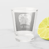 Haunted House and Bats Halloween  ショットグラス (裏面)