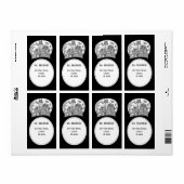 Haunted House and Bats Halloween  ラベル (フルシート)