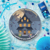 Haunted House At Midnight ペーパープレート (パーティー)