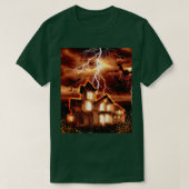 Haunted House Blitz and Thunder Tシャツ (デザイン正面)