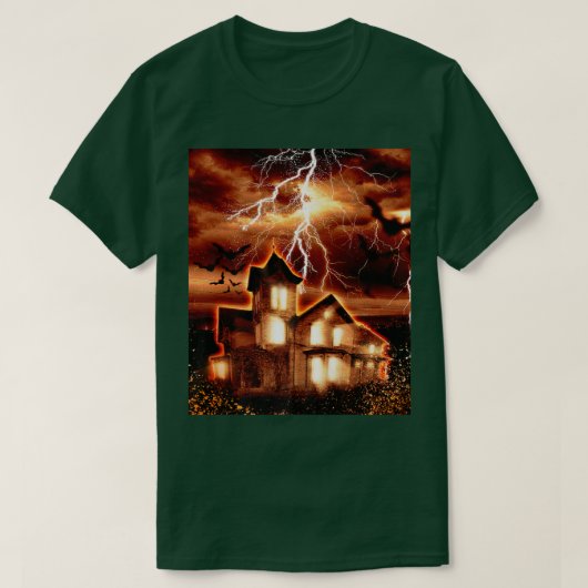 Haunted House Blitz and Thunder Tシャツ (デザイン正面)