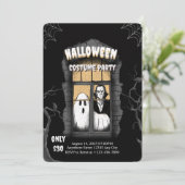 Haunted House Costume Party Invitation 招待状 (スタンド正面)