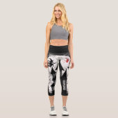 Haunted House Halloween カプリレギンス (正面)