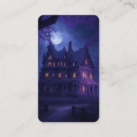 Haunted House on the Hill Bookmark 名刺 (正面)