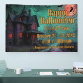 Haunted House Themed Banner 横断幕 (トレードショー)