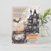 Haunted Mansion|魔女の鍋の詩の招待状 招待状 (スタンド正面)