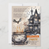 Haunted Mansion|魔女の鍋の詩 招待状 (正面)