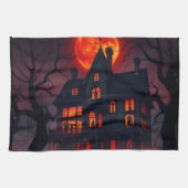 Haunted Mansion Halloween Kitchen Towel キッチンタオル (横)
