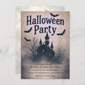 Haunted Mansion Halloween Party 招待状 (正面/裏面)