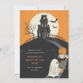 Haunted Mansion Halloween Party Invitation 招待状 (正面)