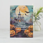 Haunted Mansion Jack O’Lanterns Halloween Party 招待状 (スタンド正面)