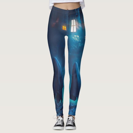 Haunted Mansion Leggings レギンス (正面)