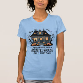 Haunted Mind Cozy Halloween Tee – Custom Tshirt Tシャツ